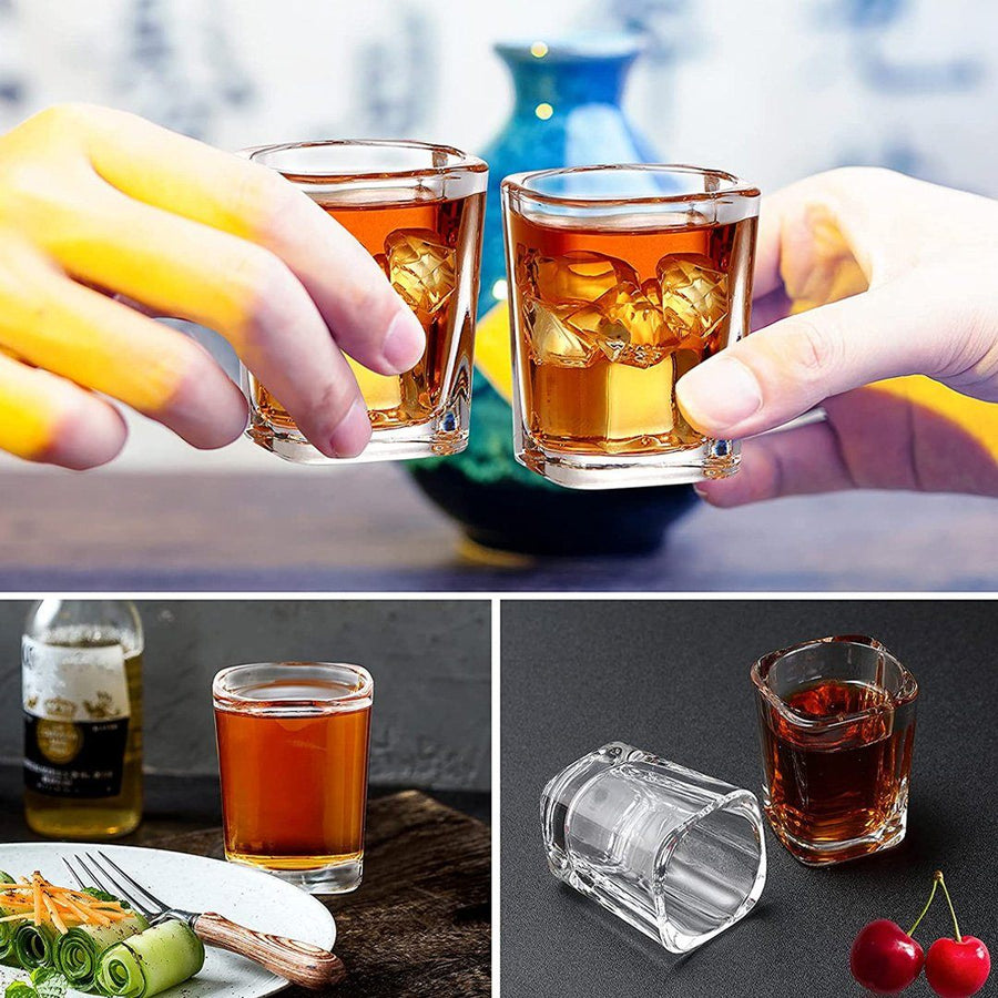 Shot Glasses Set Of 2 - 2.2Oz Accessories JIUZHU