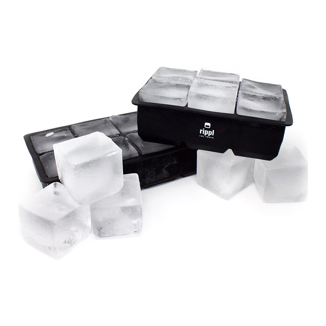 Silicone Ice Cube Tray Set of 2 Accessories Rippl