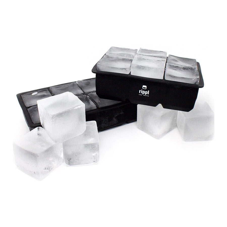Silicone Ice Cube Tray Set of 2 Accessories Rippl