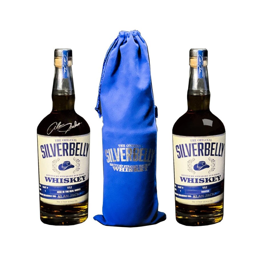 Silverbelly By Alan Jackson Collector Edition Two Bottle Set Whiskey Silverbelly Whiskey