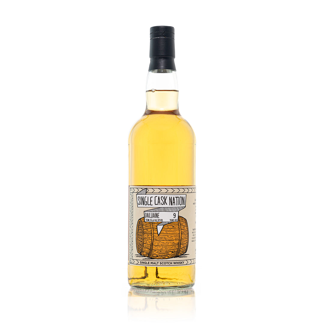 Single Cask Nation 2009 9 Year Old Dailuaine Single Malt Scotch Whisky Single Cask Nation