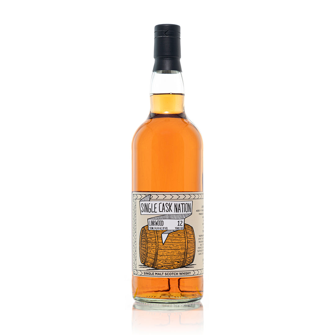 Single Cask Nation 2009 Linkwood 12 Year Old Scotch Whisky Single Cask Nation