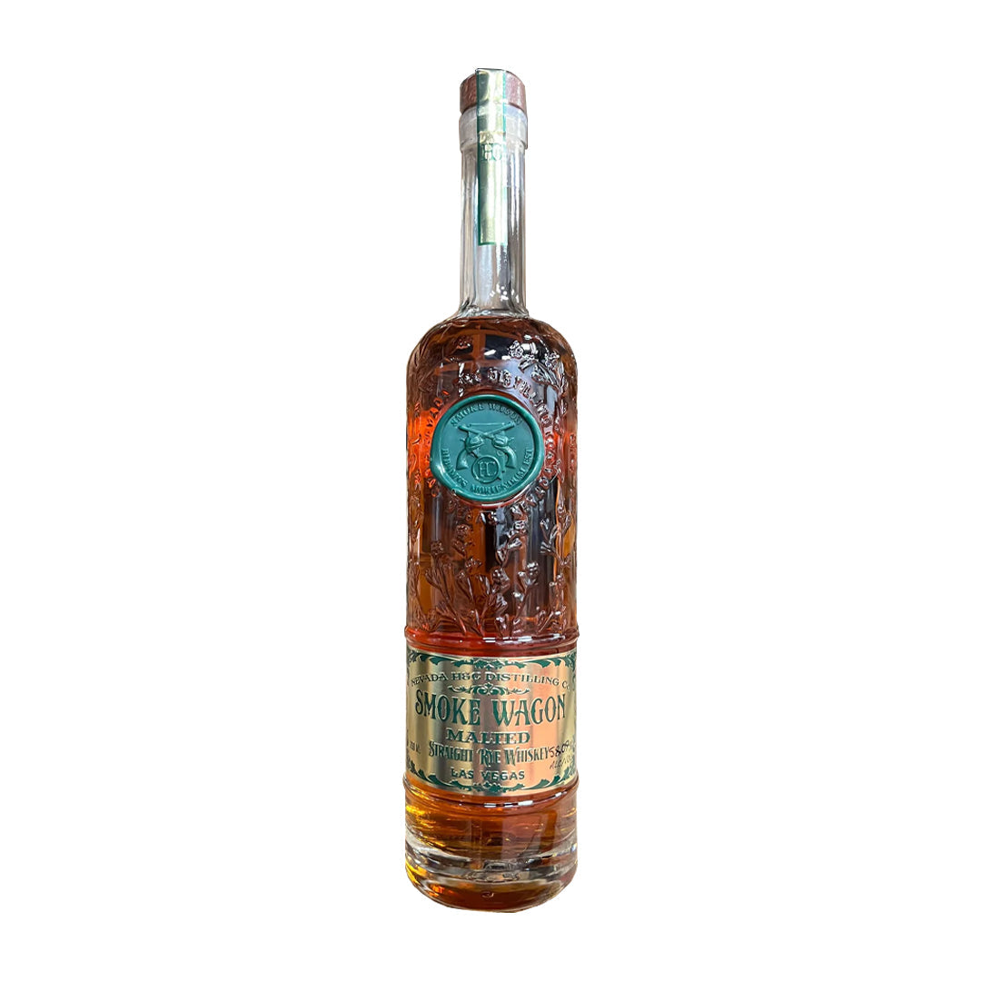 Smoke Wagon Malted Straight Rye Whiskey Straight Rye Whiskey Smoke Wagon Bourbon