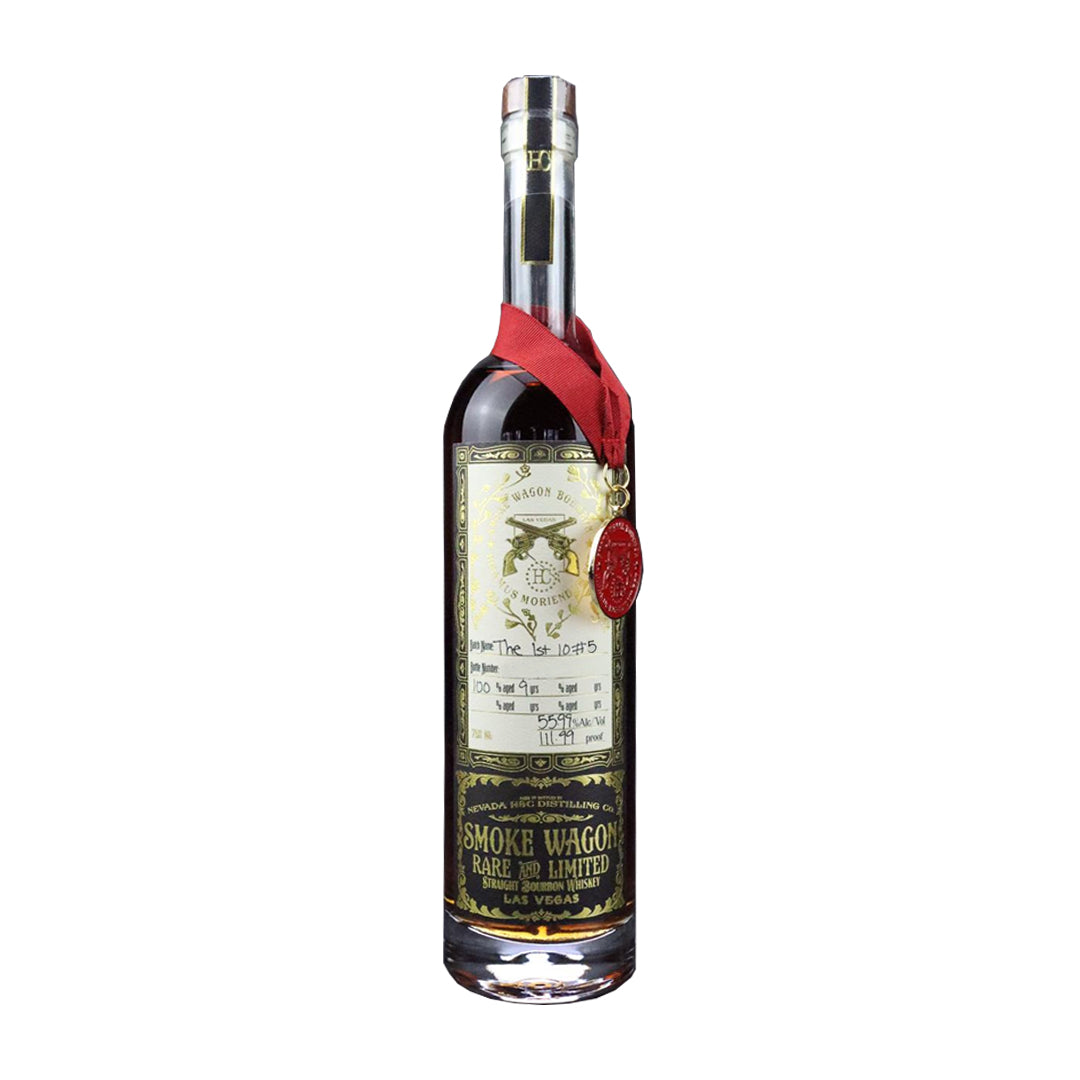 Smoke Wagon Rare and Limited The First 10 #5 Straight Bourbon Whiskey Smoke Wagon Bourbon