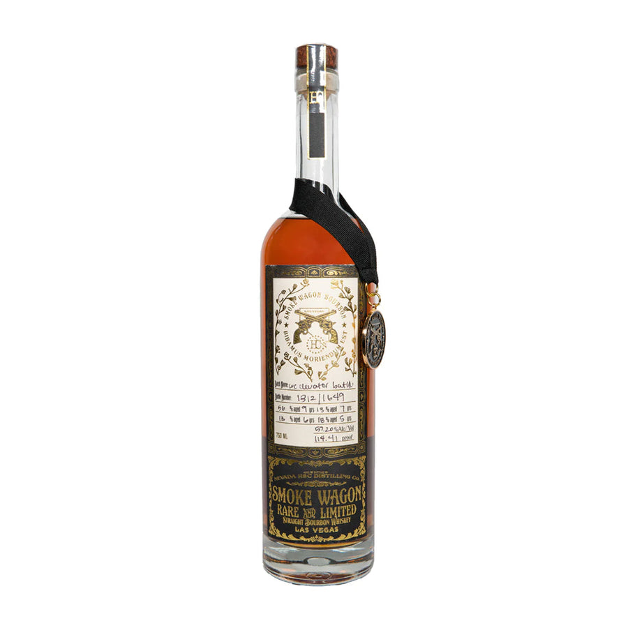 Smoke Wagon Rare and Limited WC Elevator Batch Straight Bourbon Whiskey Smoke Wagon Bourbon