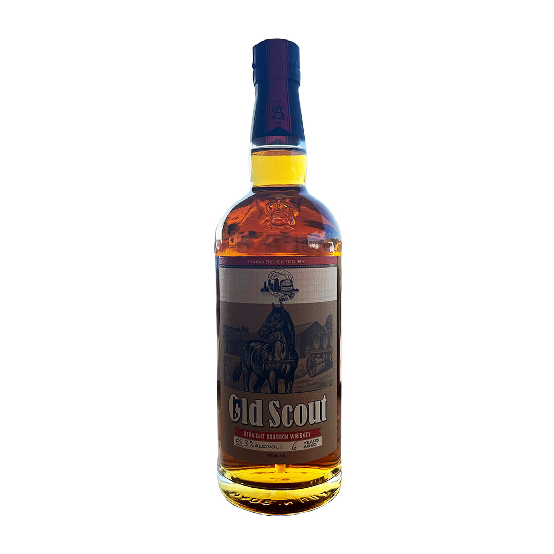 Smooth Ambler Old Scout 6 Year Old Straight Bourbon Whiskey 110.6 Proof Hand Selected By San Diego Barrel Boys Straight Bourbon Whiskey Smooth Ambler