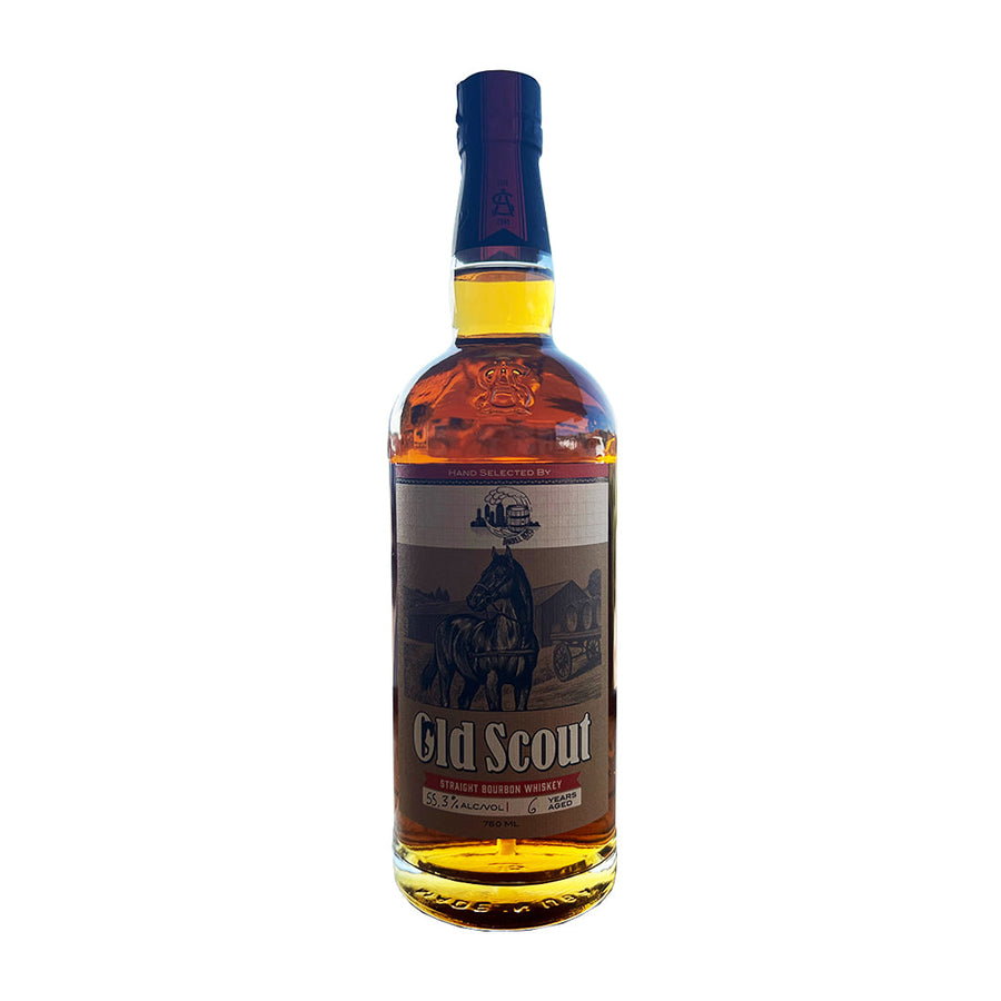 Smooth Ambler Old Scout 6 Year Old Straight Bourbon Whiskey 110.6 Proof Hand Selected By San Diego Barrel Boys Straight Bourbon Whiskey Smooth Ambler