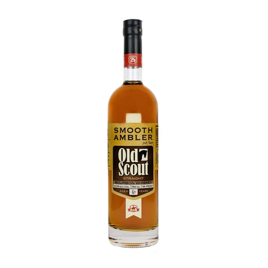 Smooth Ambler Old Scout 6 Year Old Straight Bourbon Whiskey 112.4 Proof Hand Selected By San Diego Barrel Boys Straight Bourbon Whiskey Smooth Ambler