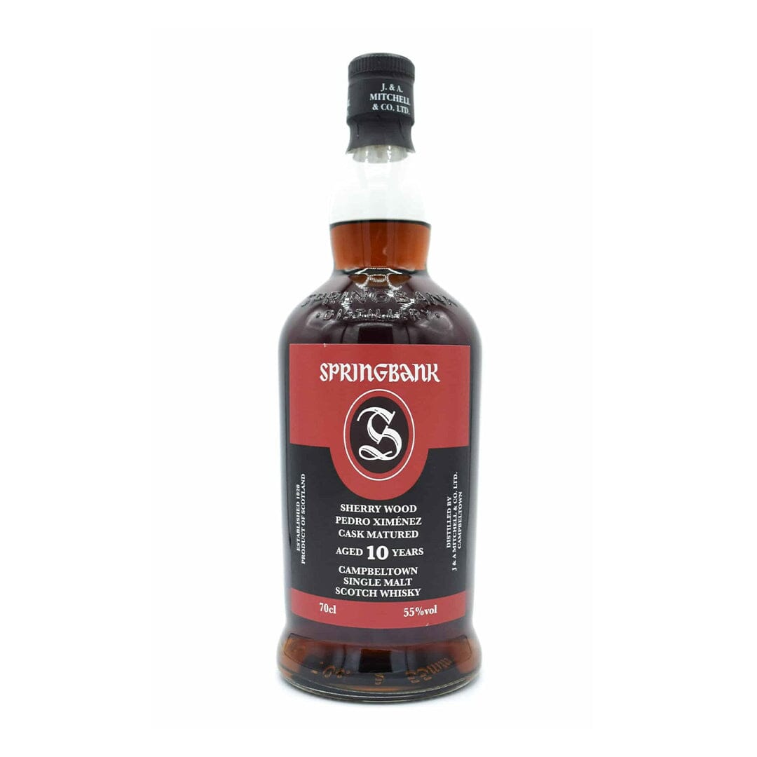 Springbank 10 Year Old Sherry PX 110 Proof Scotch Whisky Springbank