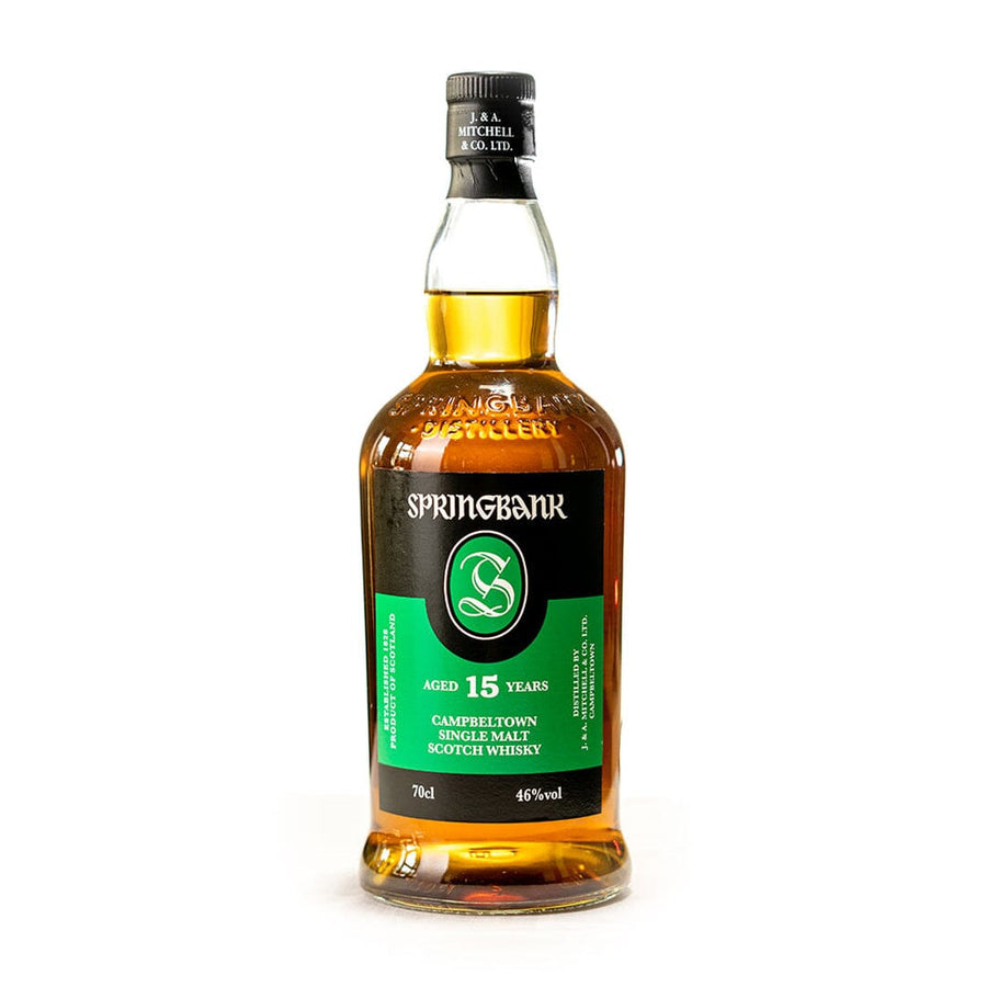 Springbank 15 Year Old Single Malt Scotch 92 Proof Scotch Whisky Springbank