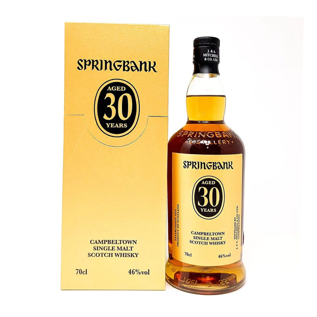 Springbank 30 Year Old Single Malt 92 Proof Scotch Whisky Springbank 
