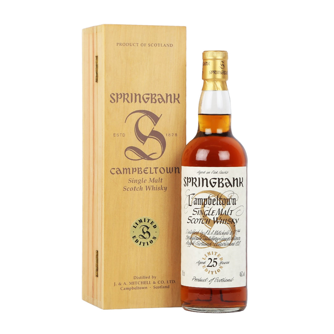 Springbank Millennium Series Limited Edition 25 Year Old Single Malt Scotch Whisky Scotch Whisky Springbank