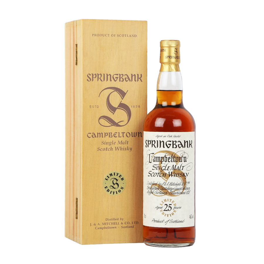 Springbank Millennium Series Limited Edition 25 Year Old Single Malt Scotch Whisky Scotch Whisky Springbank