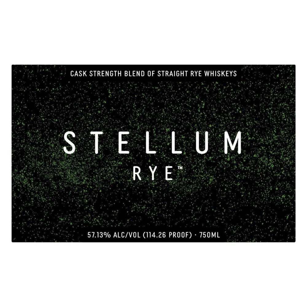 Stellum Cask Strength Rye Black Rye Whiskey Stellum Spirits