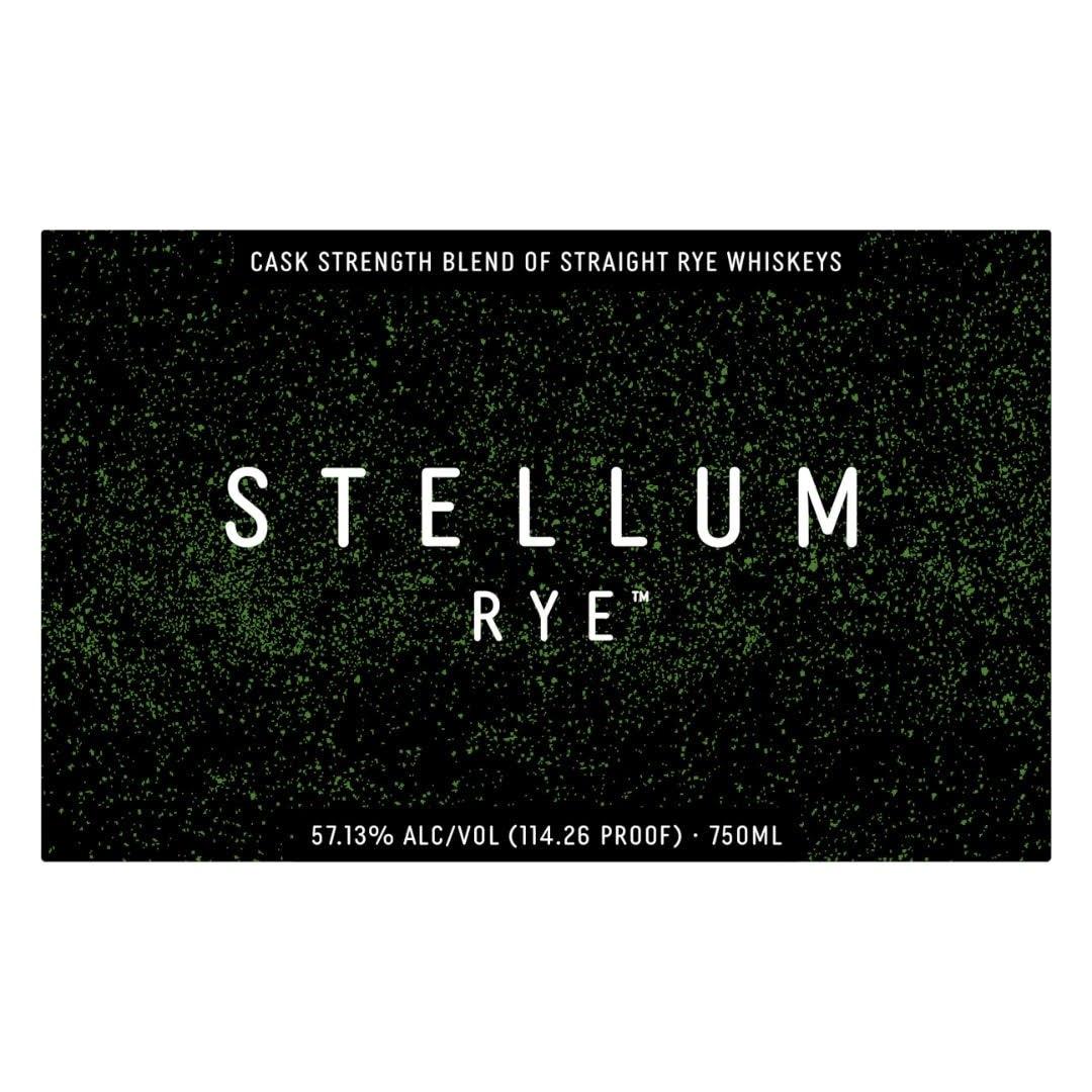 Stellum Cask Strength Rye Black Rye Whiskey Stellum Spirits