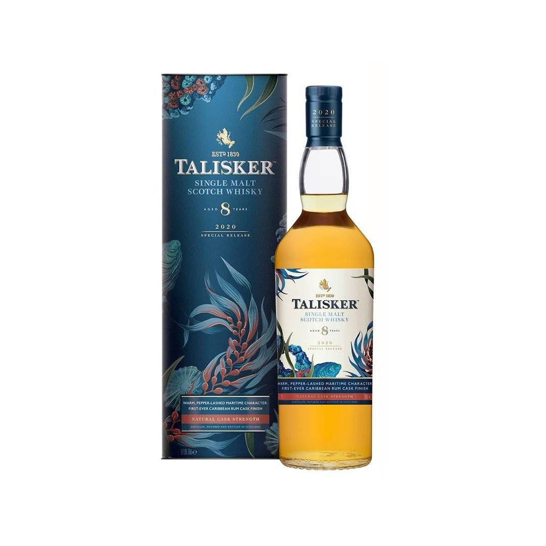 Talisker Single Malt Scotch Whisky 8 Years Old Single Malt Scotch Whisky Talisker