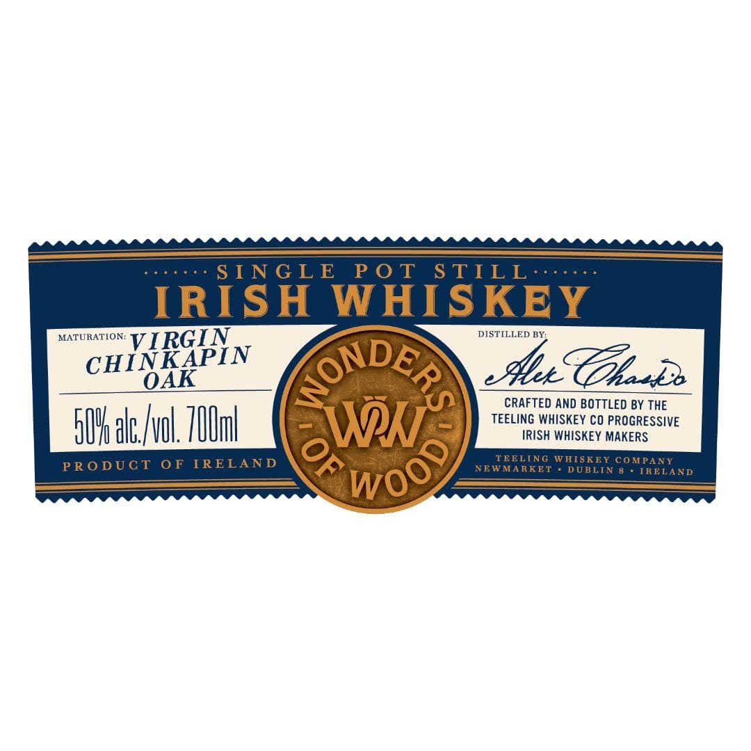Teeling Wonders Of Wood Virgin Chinkapin Oak Matured Irish whiskey Teeling Whiskey