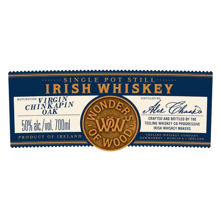 Teeling Wonders Of Wood Virgin Chinkapin Oak Matured Irish whiskey Teeling Whiskey