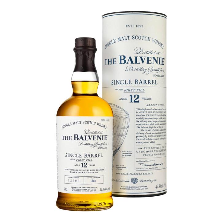 The Balvenie 12 Year Old Single Barrel Scotch The Balvenie