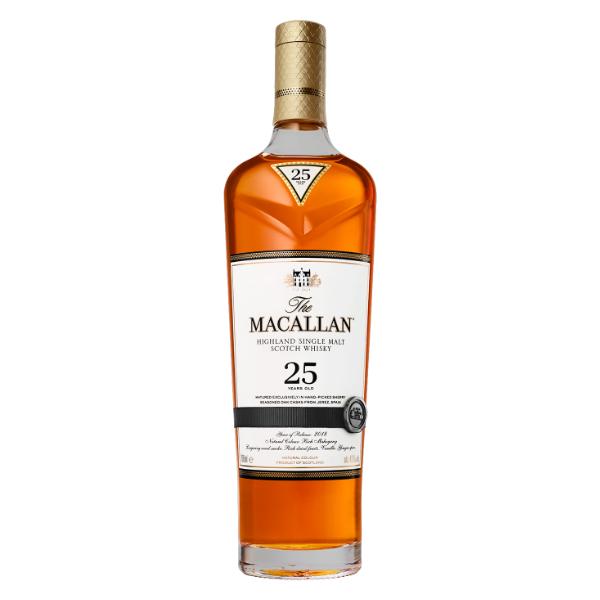 The Macallan 25 Year Old Sherry Oak Scotch The Macallan 