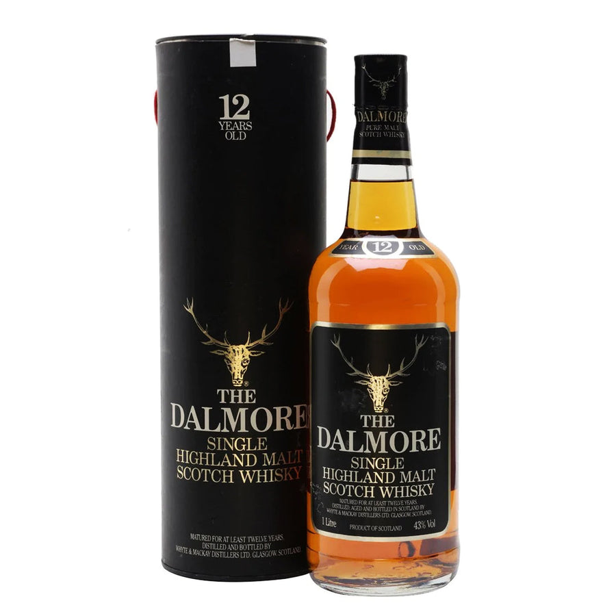 The Dalmore 12 Year Old 1970s Bottling Single Highland Malt Scotch Whisky 750 ML Scotch Whisky The Dalmore