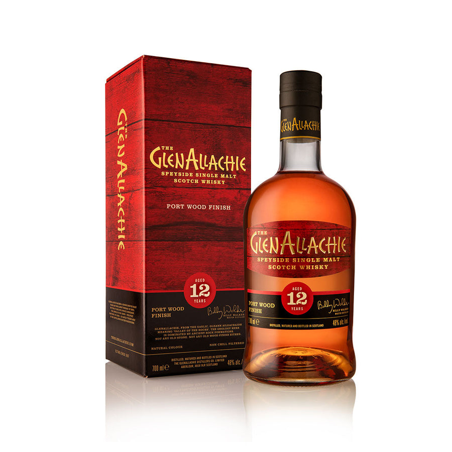 The GlenAllachie 12 Year Old Port Finish Single Malt Scotch Whisky Scotch Whisky The GlenAllachie