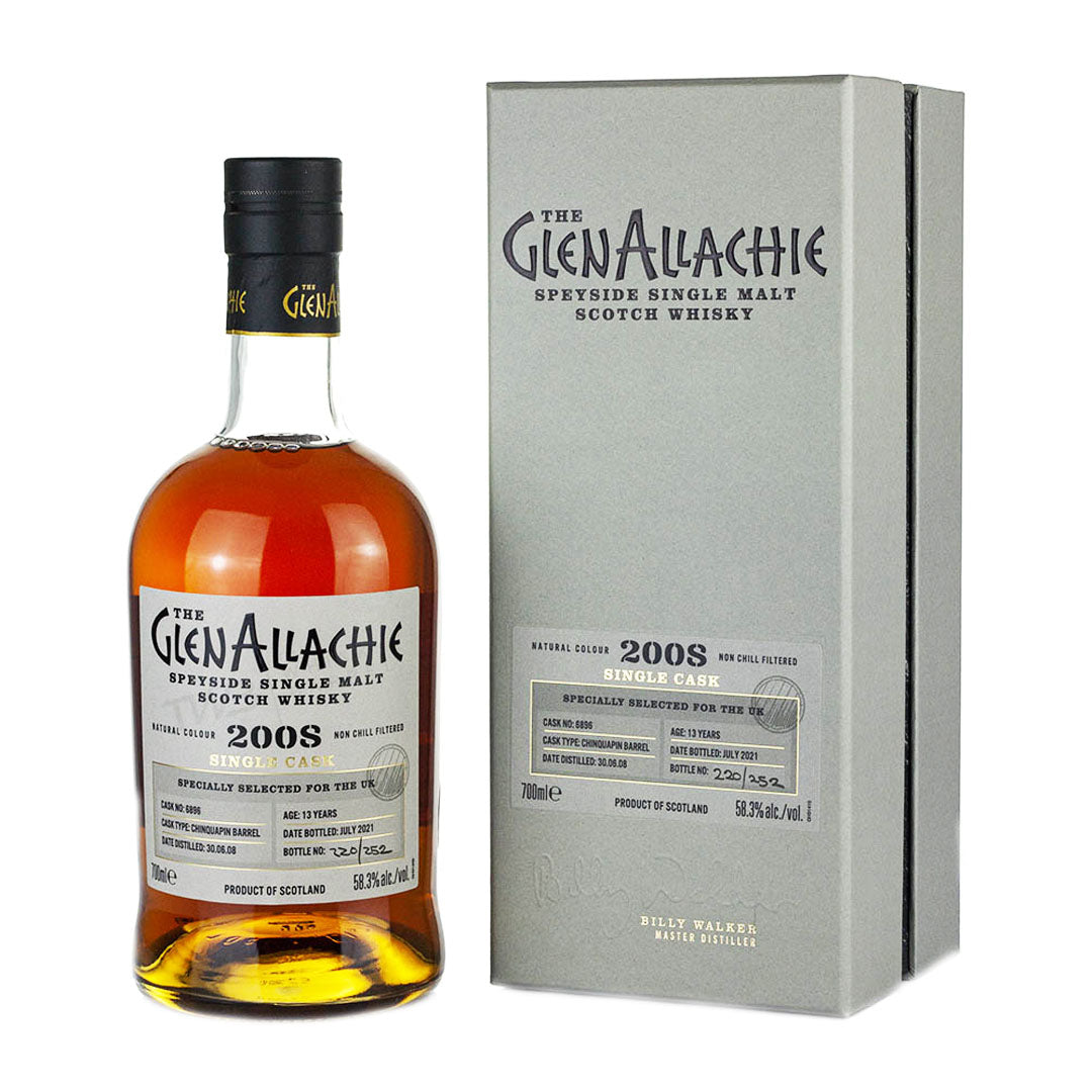 The GlenAllachie 13 Year Old 2008 Chinquapin Cask Scotch Whisky The GlenAllachie