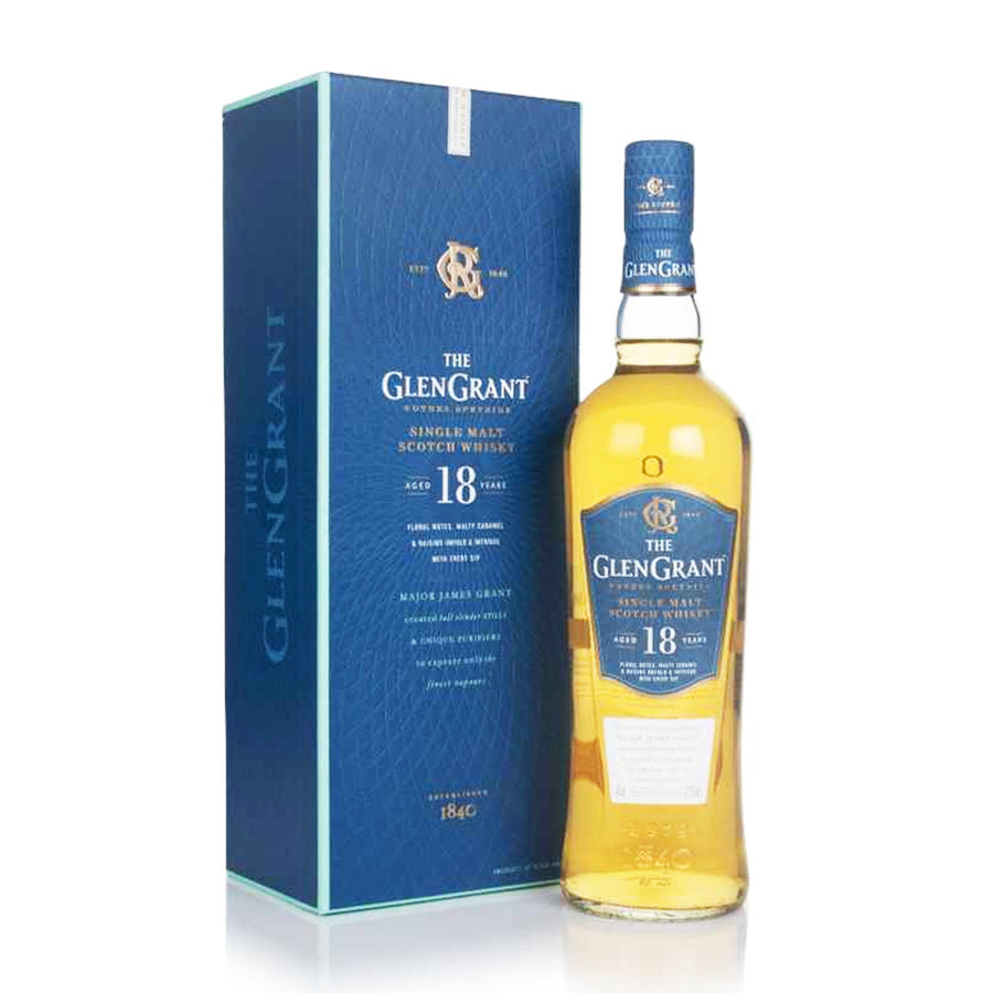 The GlenGrant Single Malt Whiskey 18 Yr Scotch Whisky The GlenGrant