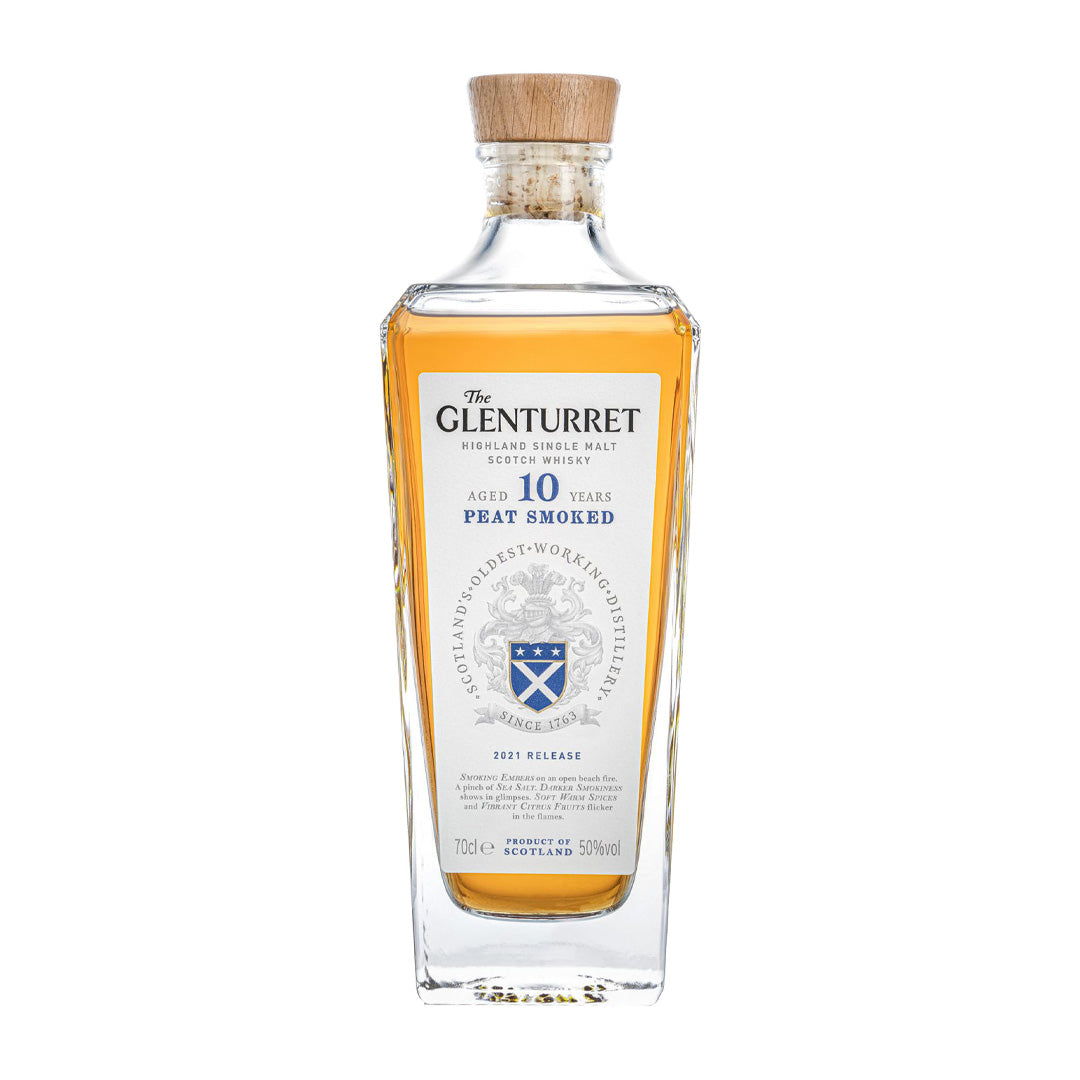The Glenturret 10 Year Old Peat Smoked 2021 Highland Single Malt Scotch Whisky Scotch Whisky The Glenturret