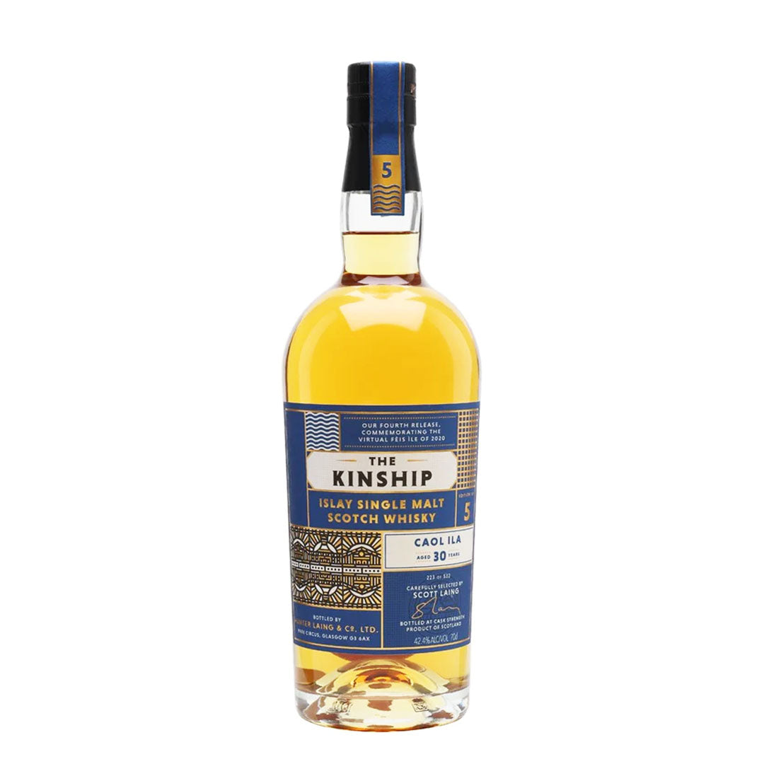 The Kinship Caol IIa 30 Year Old Single Malt Scotch 700ml Scotch Whisky The Kinship