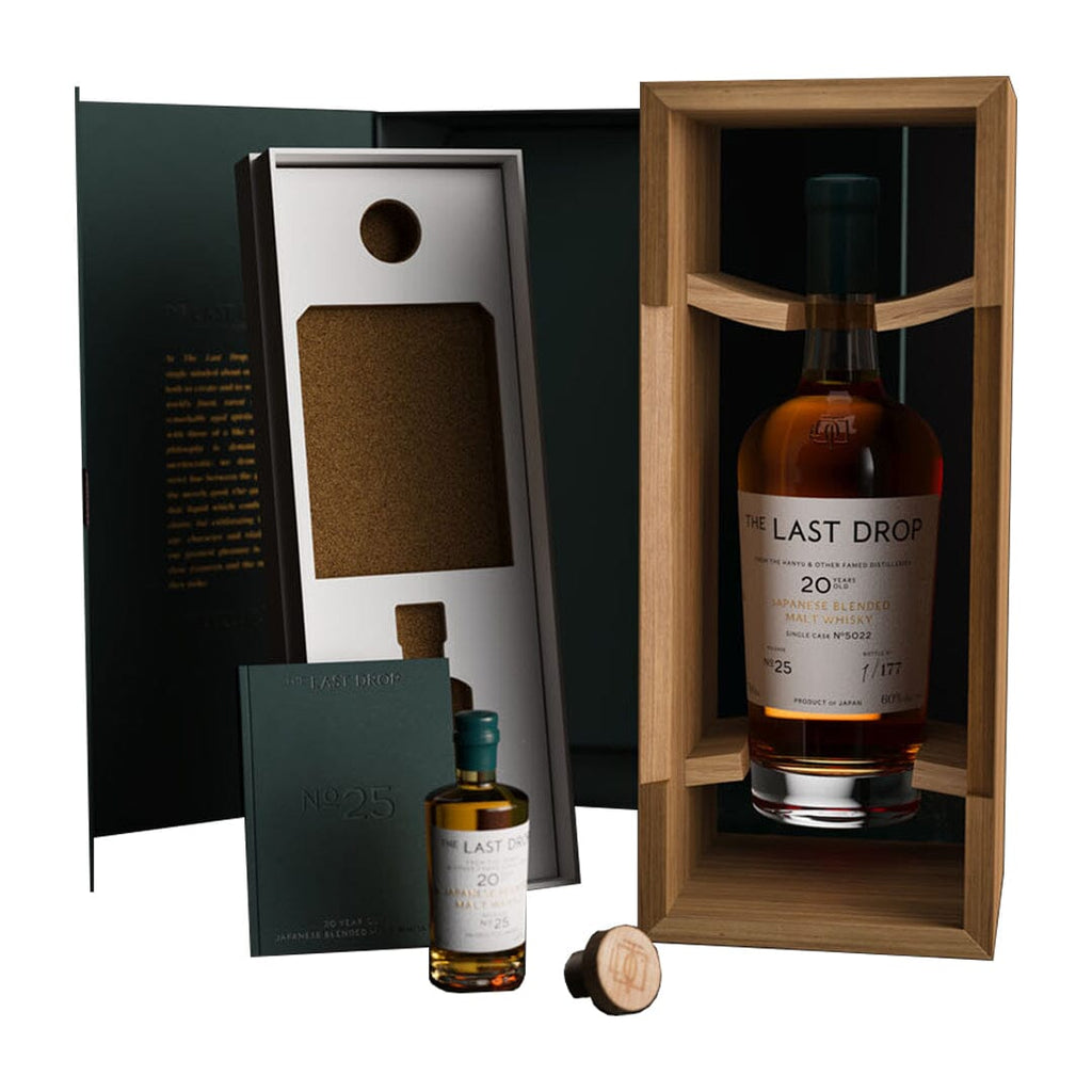 The Last Drop 20 Year Old Japanese Blended Malt Whisky W/ 50ML Japanese Whisky The Last Drop Distillers 