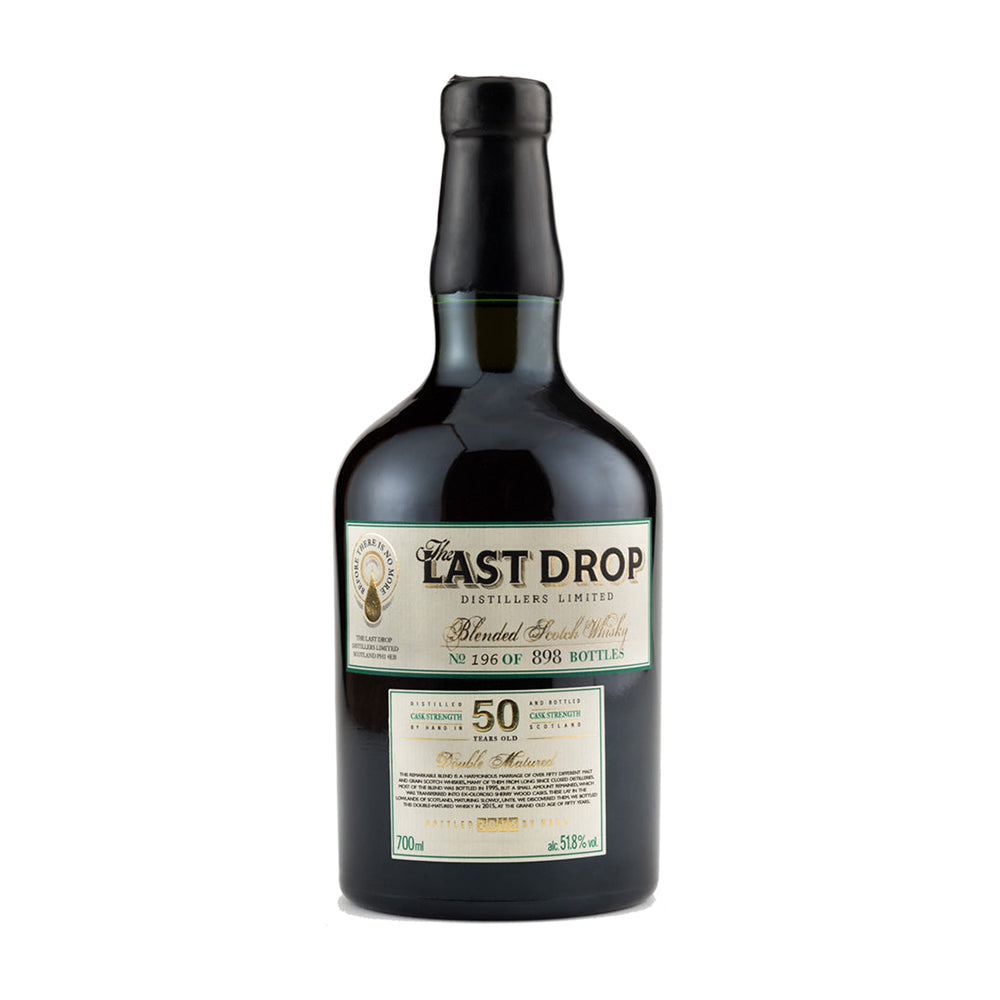 The Last Drop 50 Year Old Double Matured Blended Scotch Whisky Scotch Whisky The Last Drop Distillers