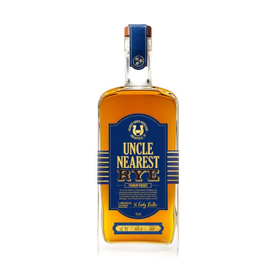 Uncle Nearest Single Barrel Rye Whiskey Rye Whiskey Uncle Nearest