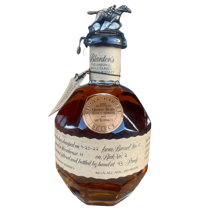 Blanton’s Single Barrel Bourbon Privately Selected by Sip Whiskey Bourbon Blanton's Bourbon