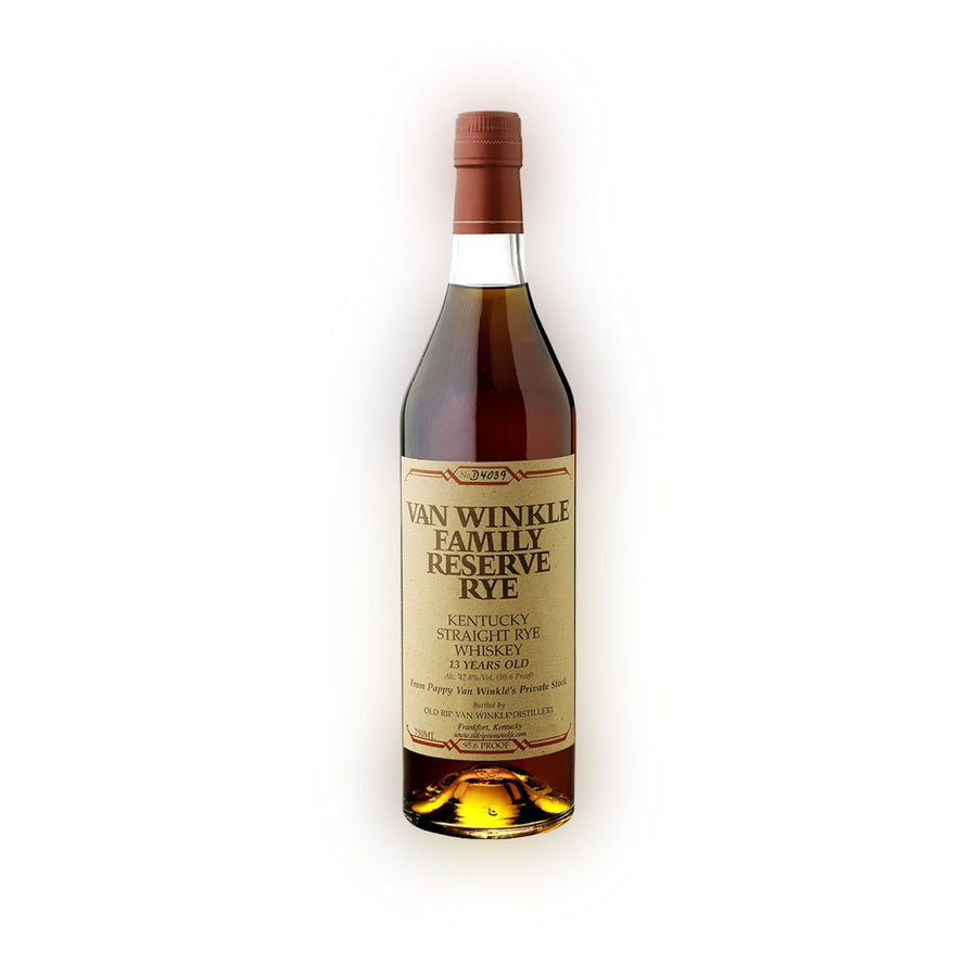 Van Winkle Family Reserve 13 Year Old Rye 2021 Straight Rye Whiskey Pappy Van Winkle