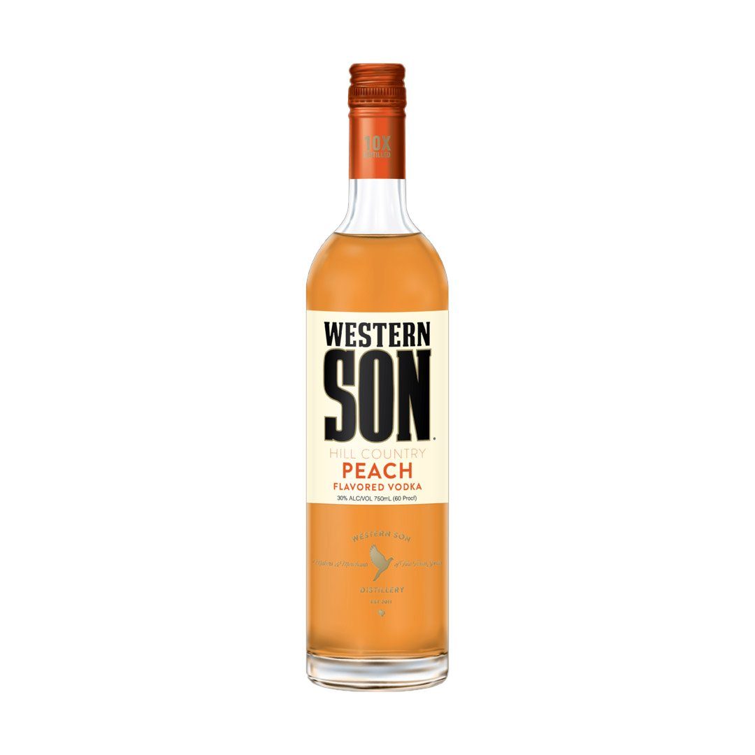 Western Son Peach Flavored Vodka Flavored Vodka Western Son Distillery