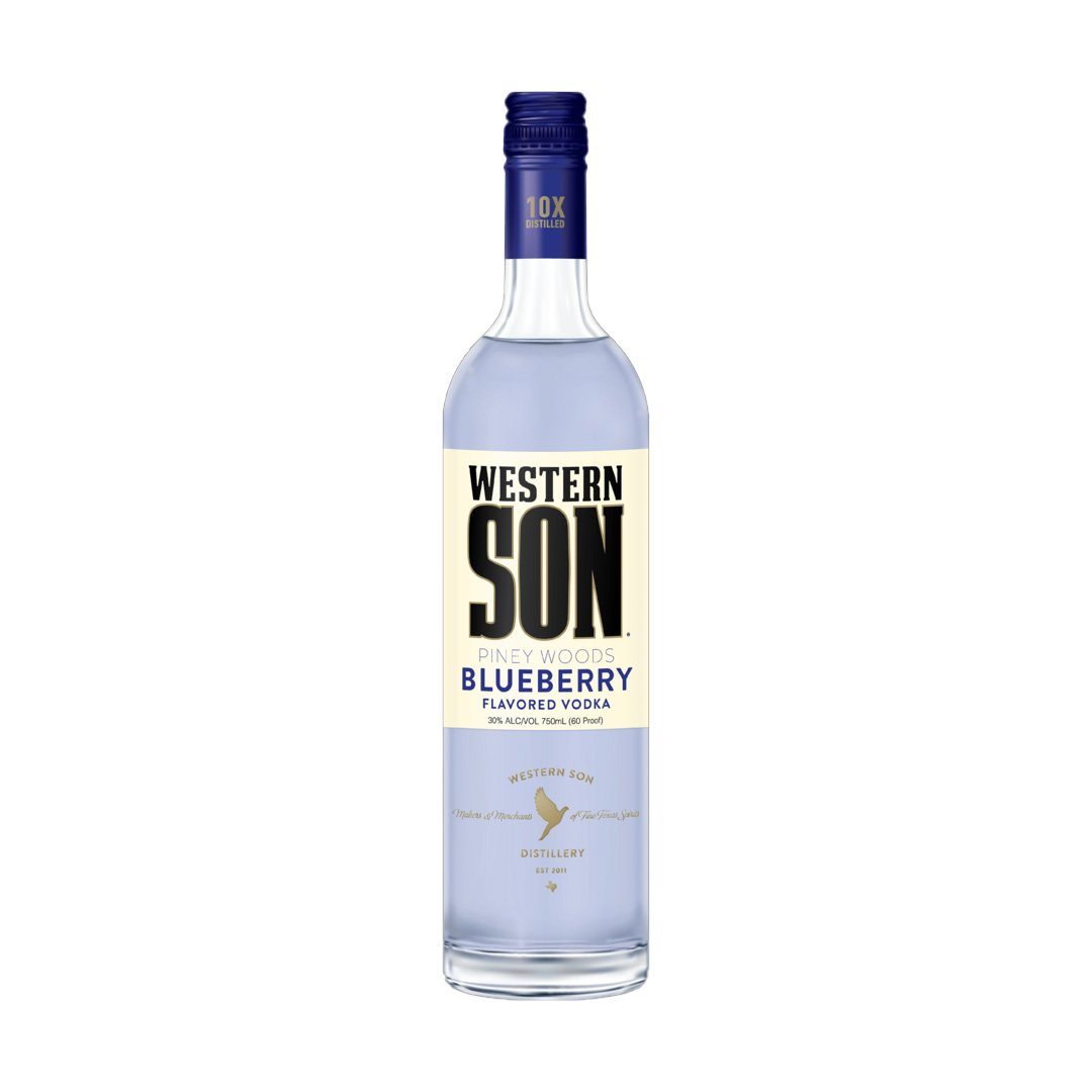 Western Son Blueberry Flavored Vodka Flavored Vodka Western Son Distillery