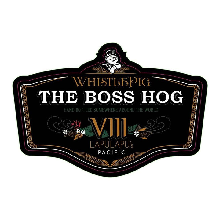 WhistlePig The Boss Hog VIII Lapulapu’s Pacific Straight Rye Whiskey WhistlePig