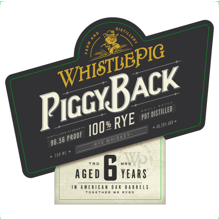 WhistlePig Piggyback 6 Year Old Rye Rye Whiskey WhistlePig