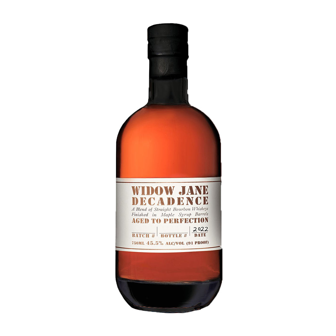 Widow Jane Decadence Bourbon Whiskey 2022 Edition Bourbon Whiskey Widow Jane