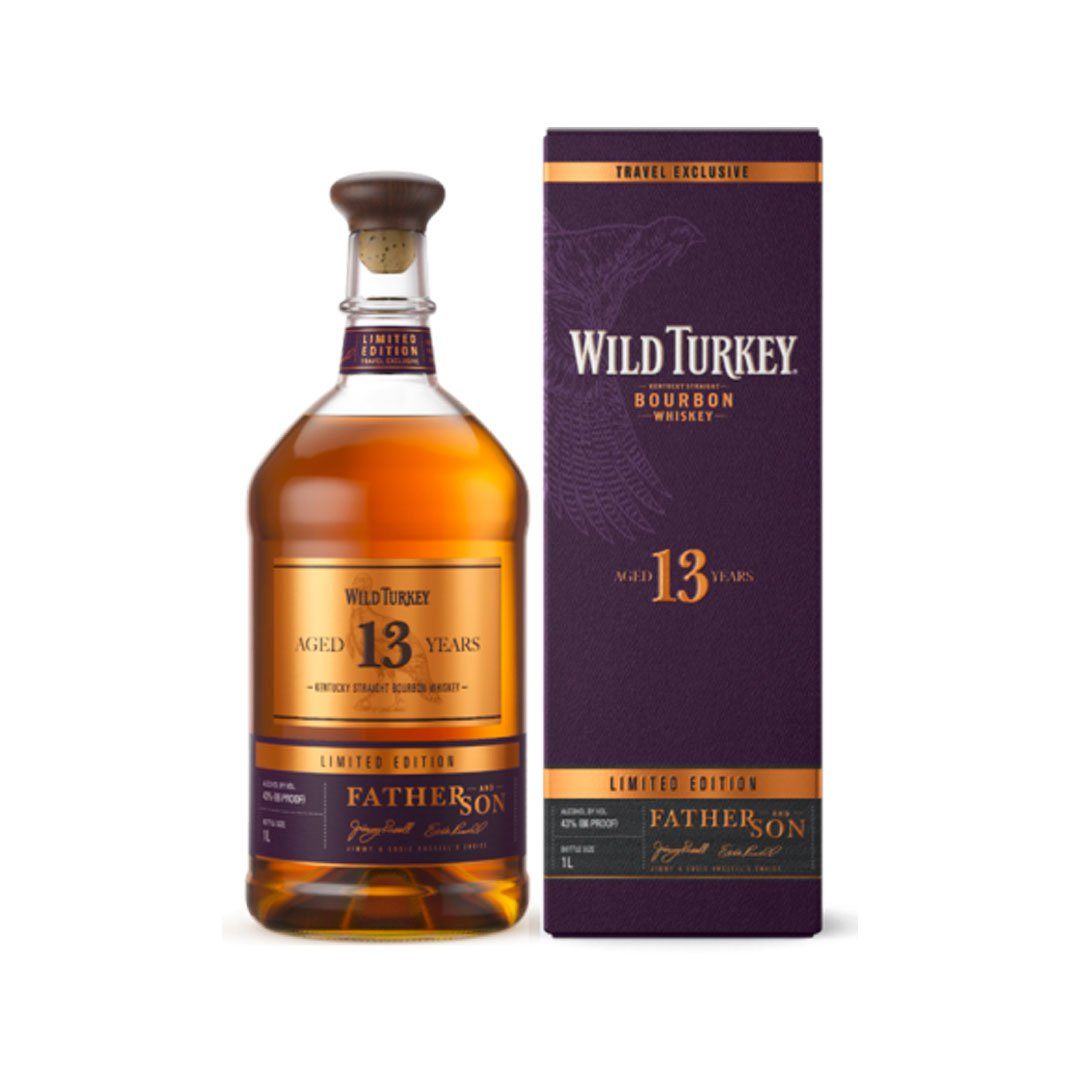 Wild Turkey 13 Year Old Father & Son Edition Kentucky Straight Bourbon Whiskey Wild Turkey
