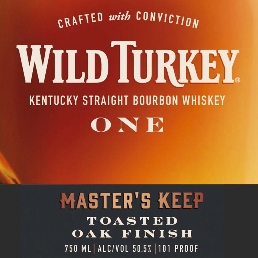 Wild Turkey Master's Keep "One" Toasted Oak Finish Kentucky Straight Bourbon Whiskey Wild Turkey