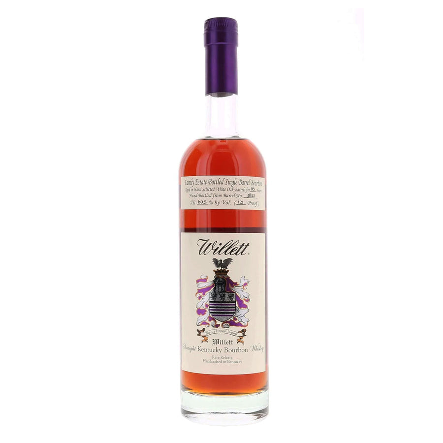Willett Single Barrel 16 Year Old Bourbon 121 Proof Cask 3821 "King's Ransom" Kentucky Straight Bourbon Whiskey Willett Distillery