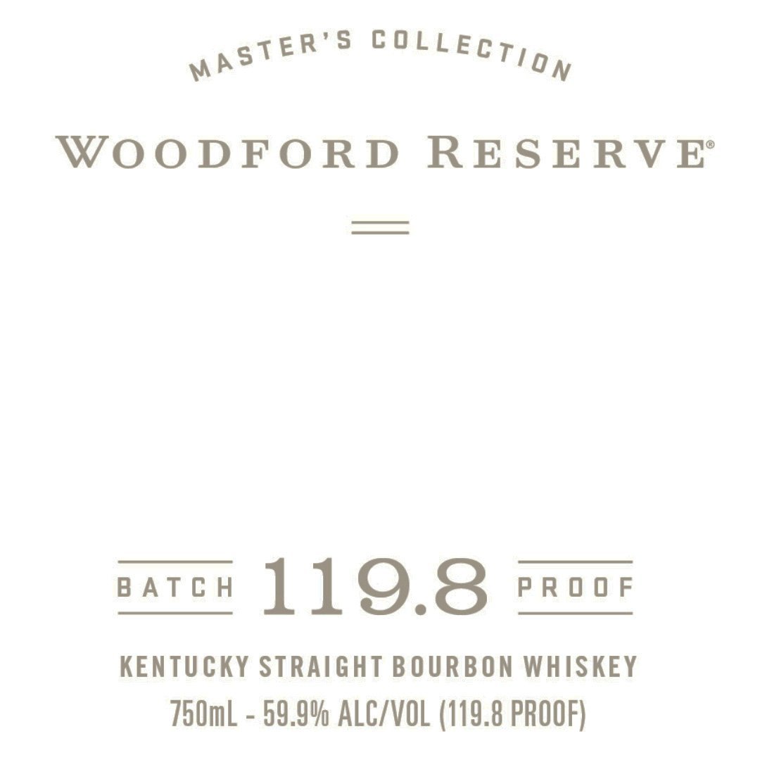 Woodford Reserve Batch Proof 119.8 Kentucky Straight Bourbon Whiskey Woodford Reserve