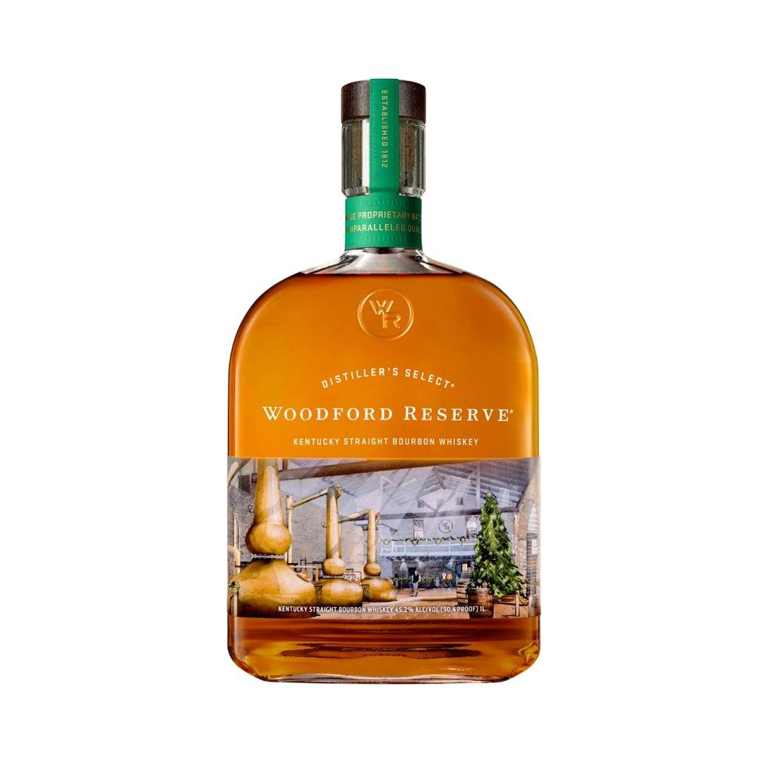 Woodford Reserve Holiday Edition 2021 Kentucky Straight Bourbon Whiskey Woodford Reserve