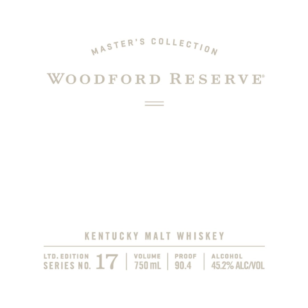 Woodford Reserve Masters Collection Five Malt Stouted Mash Kentucky Malt Whiskey Woodford Reserve