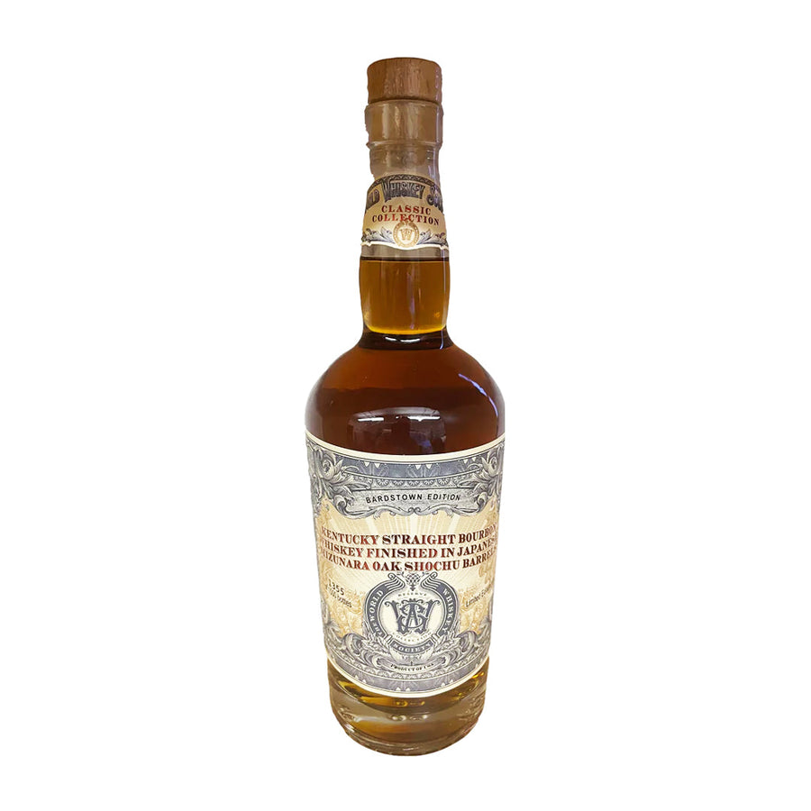 World Whiskey Society 6YR Mizunara Cask Bourbon Kentucky Straight Bourbon Whiskey World Whiskey Society