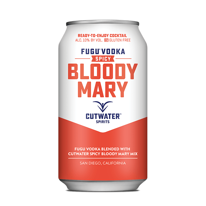 Spicy Bloody Mary (4 Pack - 12 Ounce Cans) Canned Cocktails Cutwater Spirits 