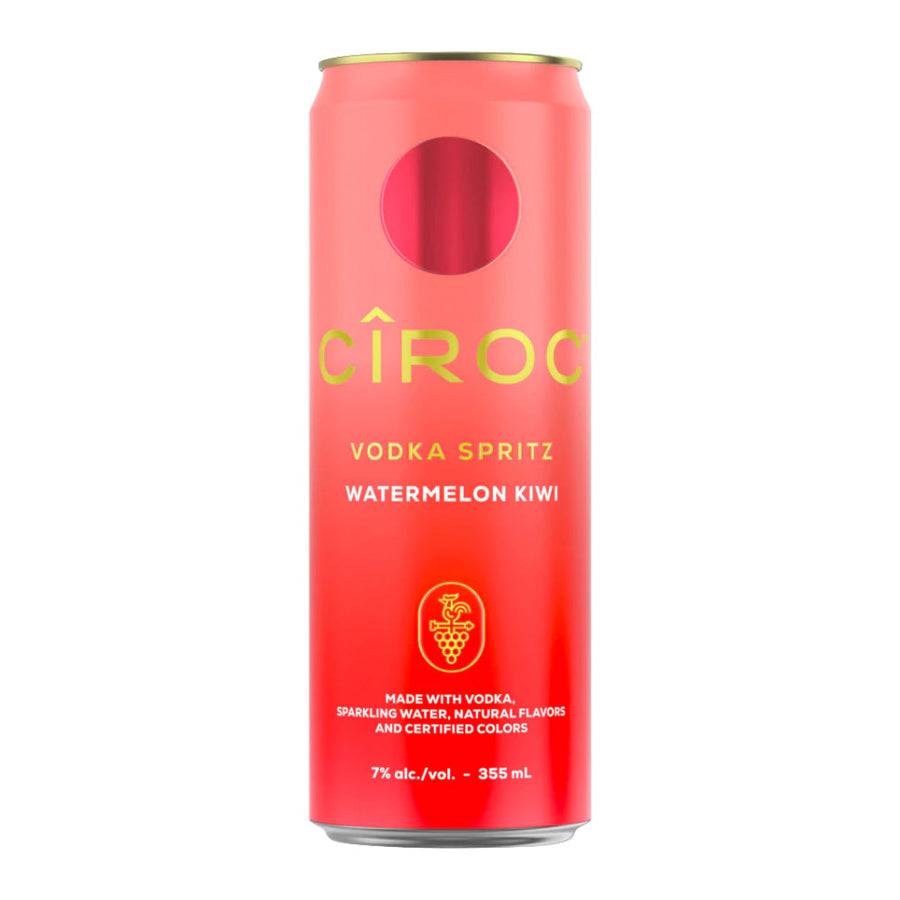 Ciroc Vodka Spritz Watermelon Kiwi 4PK Cans Cocktail Ciroc
