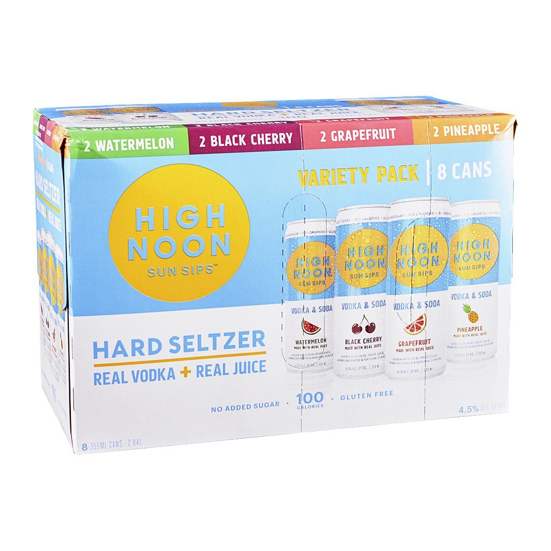 High Noon Variety 8PK Hard Seltzer High Noon